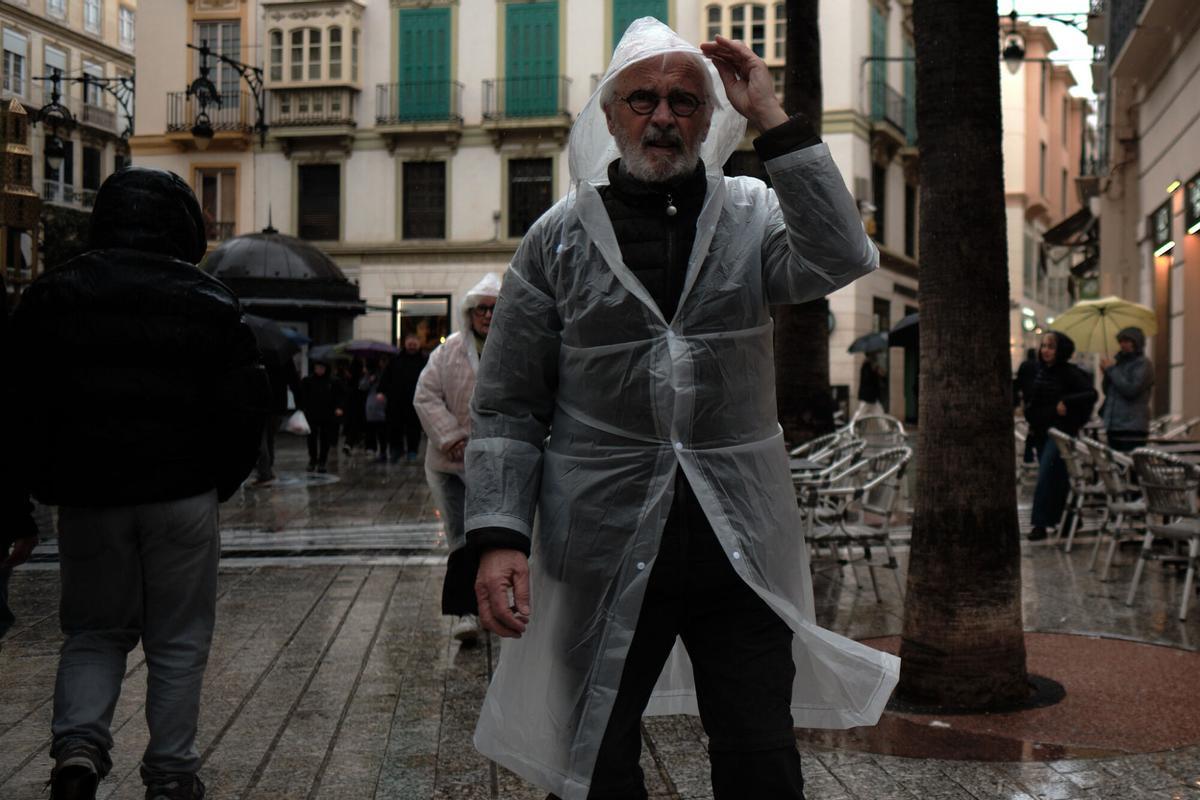 Así ha sido el paso de la borrasca Marta por Málaga capital Así ha sido el paso de la borrasca Marta por Málaga capital