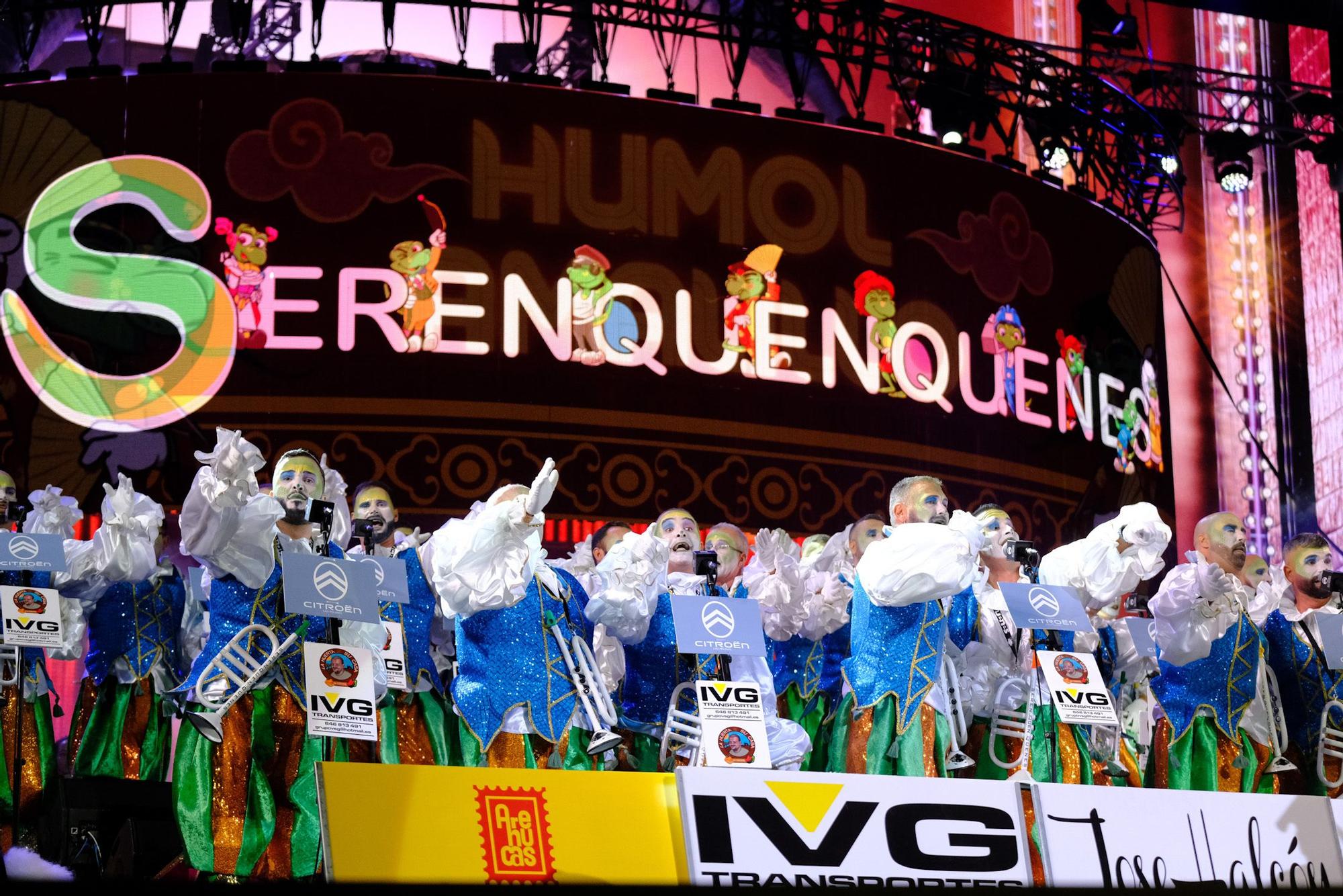 Final del Concurso de Murgas del Carnaval de Las Palmas de Gran Canaria 2023