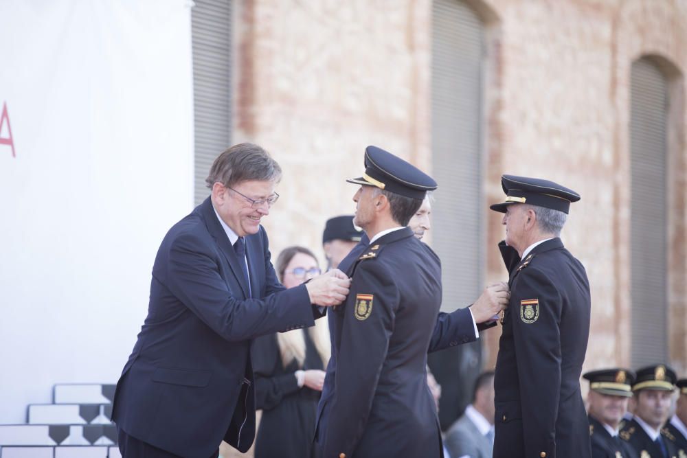 Acto del día de la Unidad de la Policía Nacional adscrita a la Comunitat Valenciana