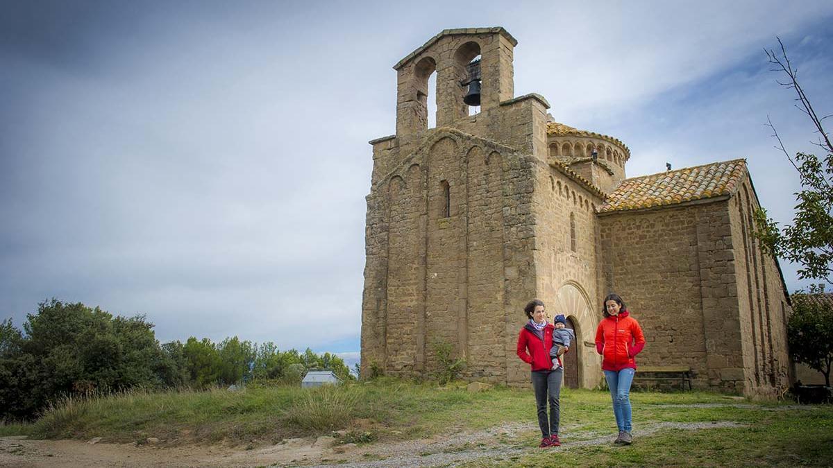 Una de les visita serà a Sant Cugat del racó