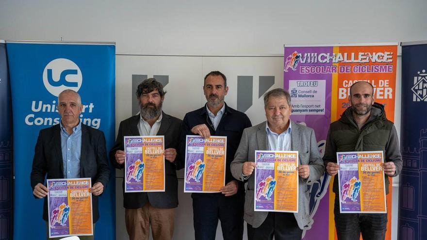 El Castell de Bellver acogerá el domingo la Challenge Escolar de ciclismo