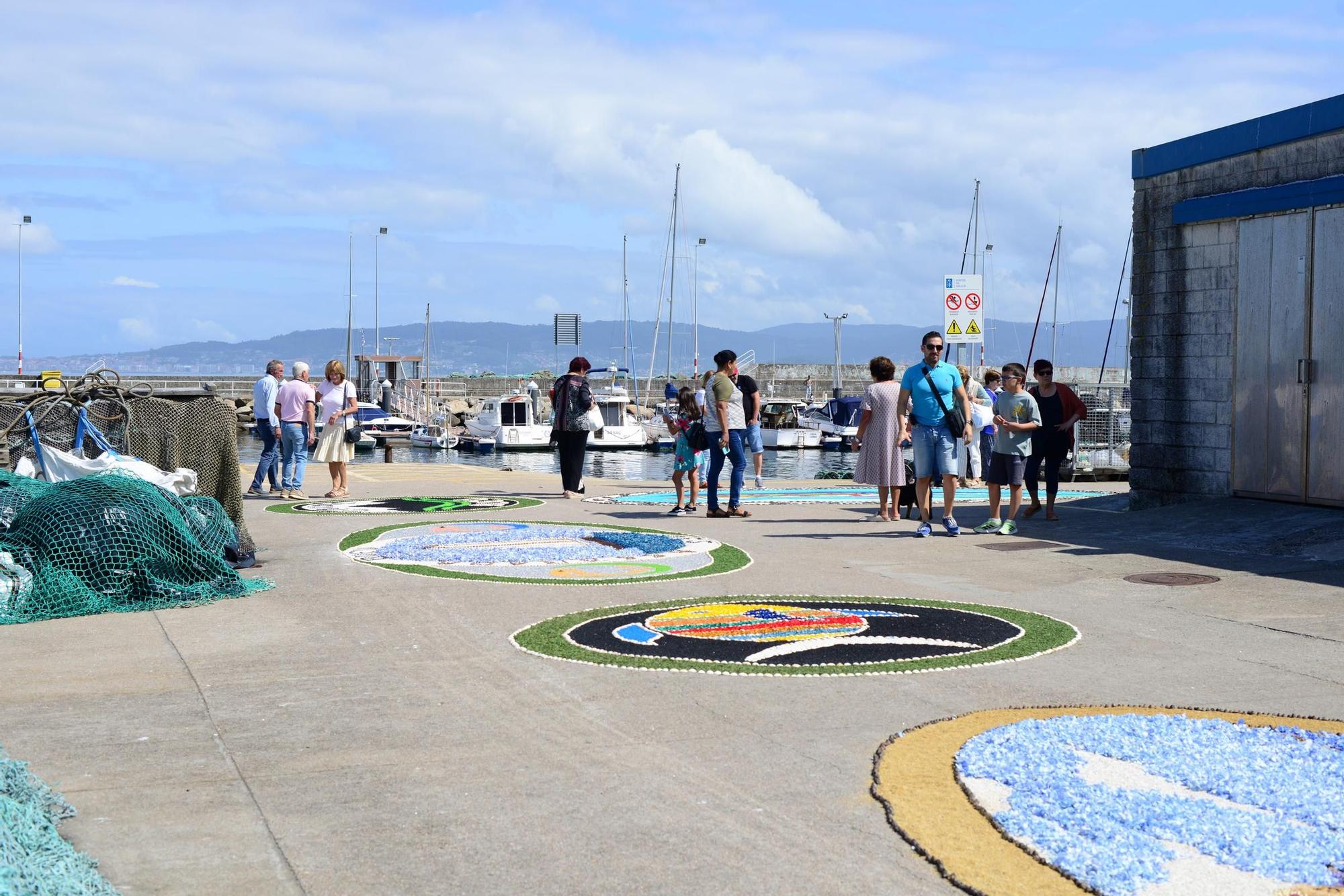Las celebraciones en honor a la Virgen del Carmen en O Morrazo. La procesión en Bueu