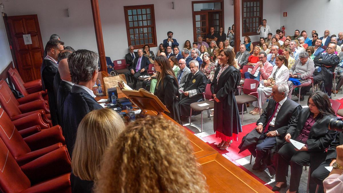 Imagen de archivo de los nuevos letrados del Colegio de Abogados de Las Palmas