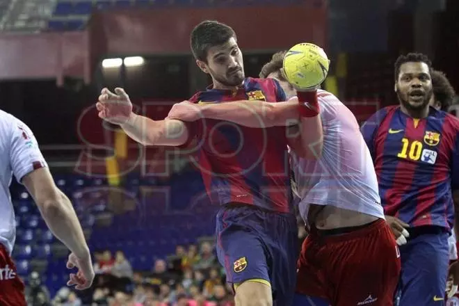 Las imágenes del FC Barcelona-Naturhouse la Rioja