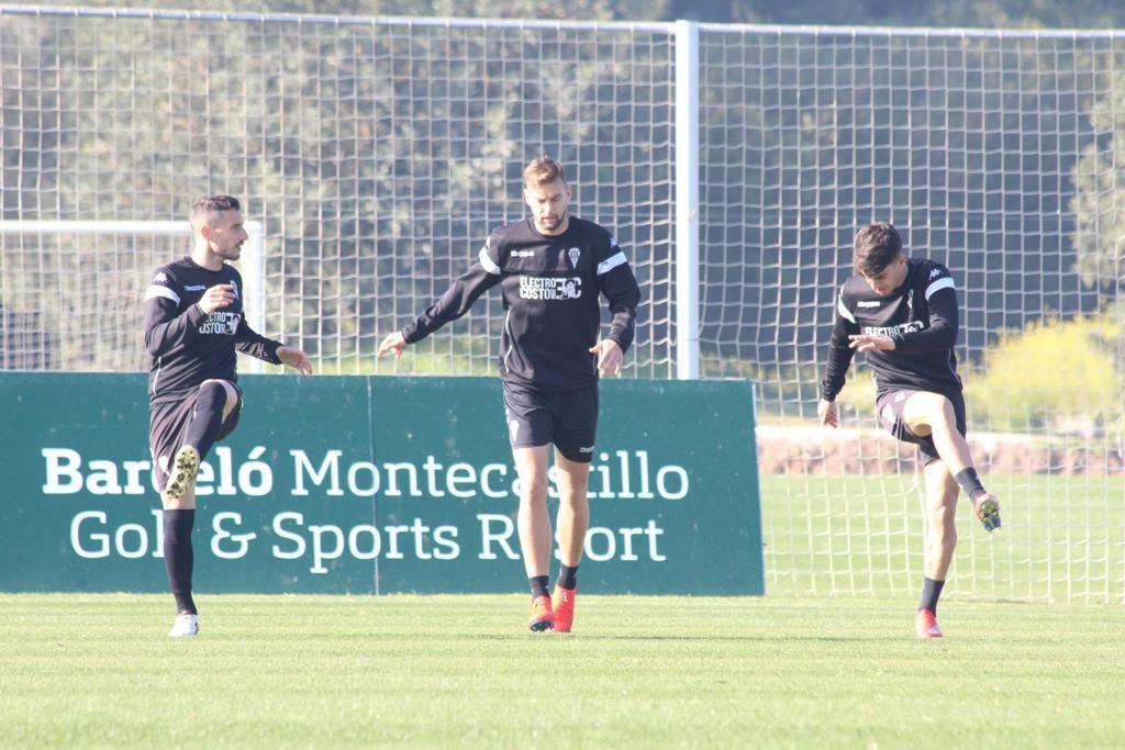 Última sesión de entrenamiento en Montecastillo