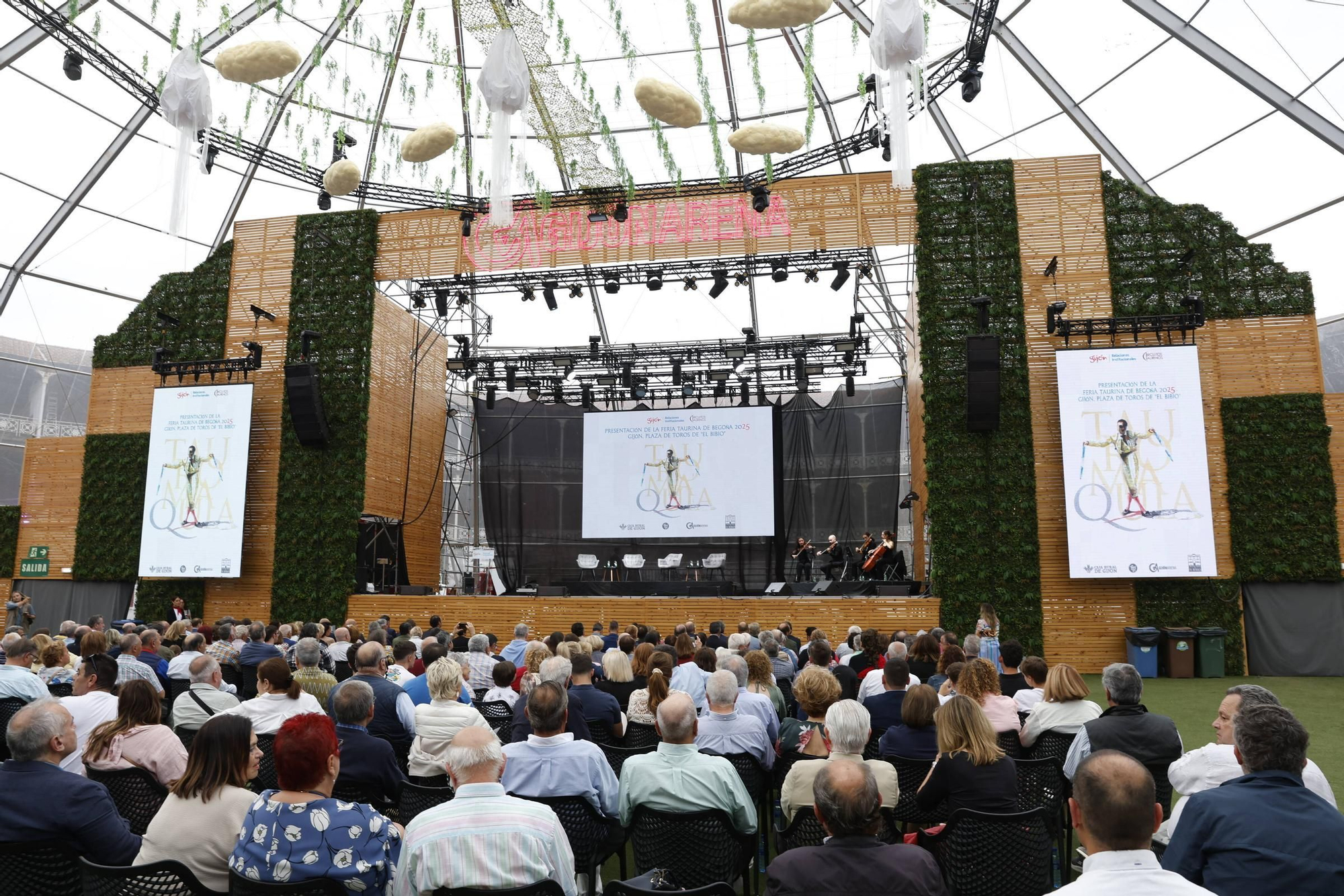 Así fue la presentación de la feria taurina de Gijón (en imágenes)