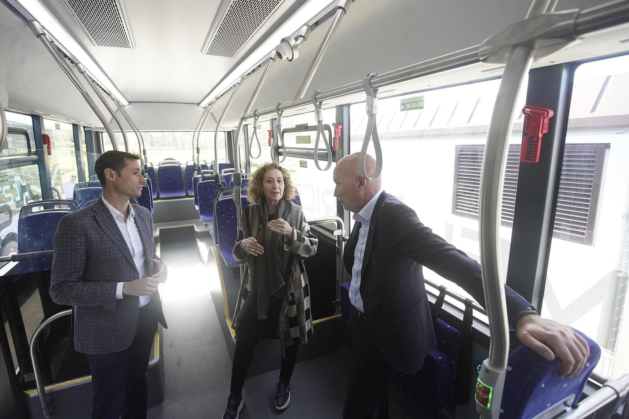 Teisa reforça la connexió entre Girona i Salt amb quatre nous autobusos elèctrics