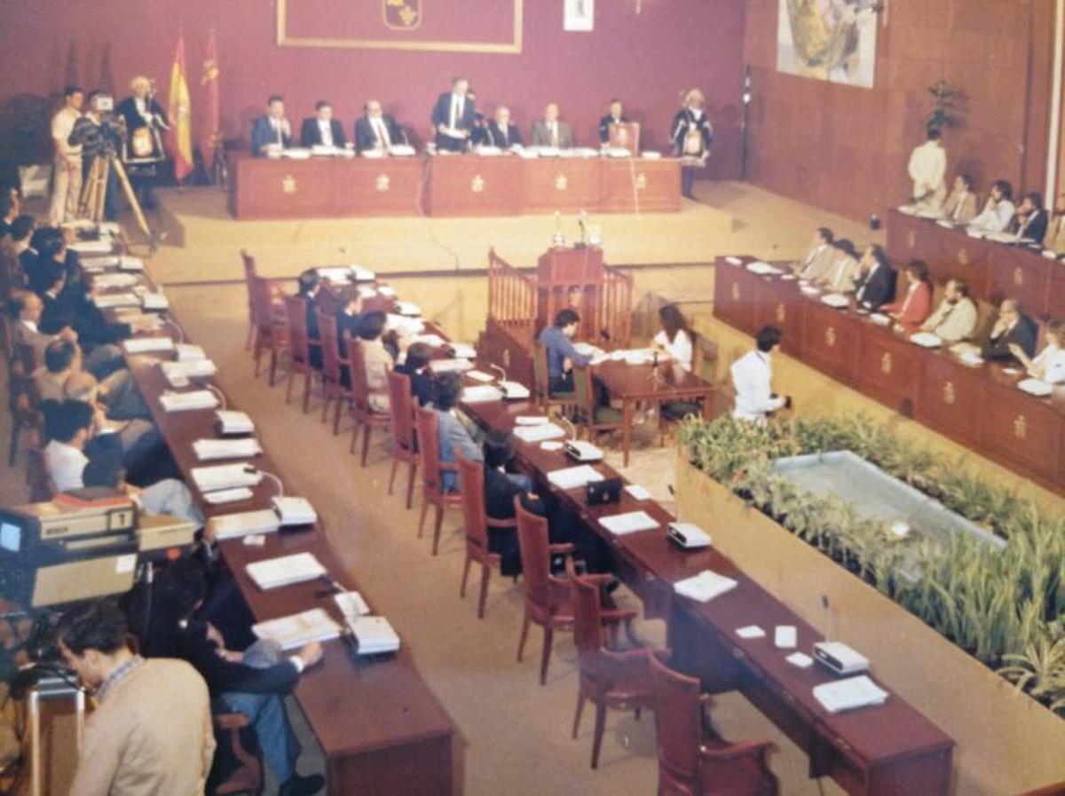 Sesión de constitución de la Asamblea Regional. | CARM