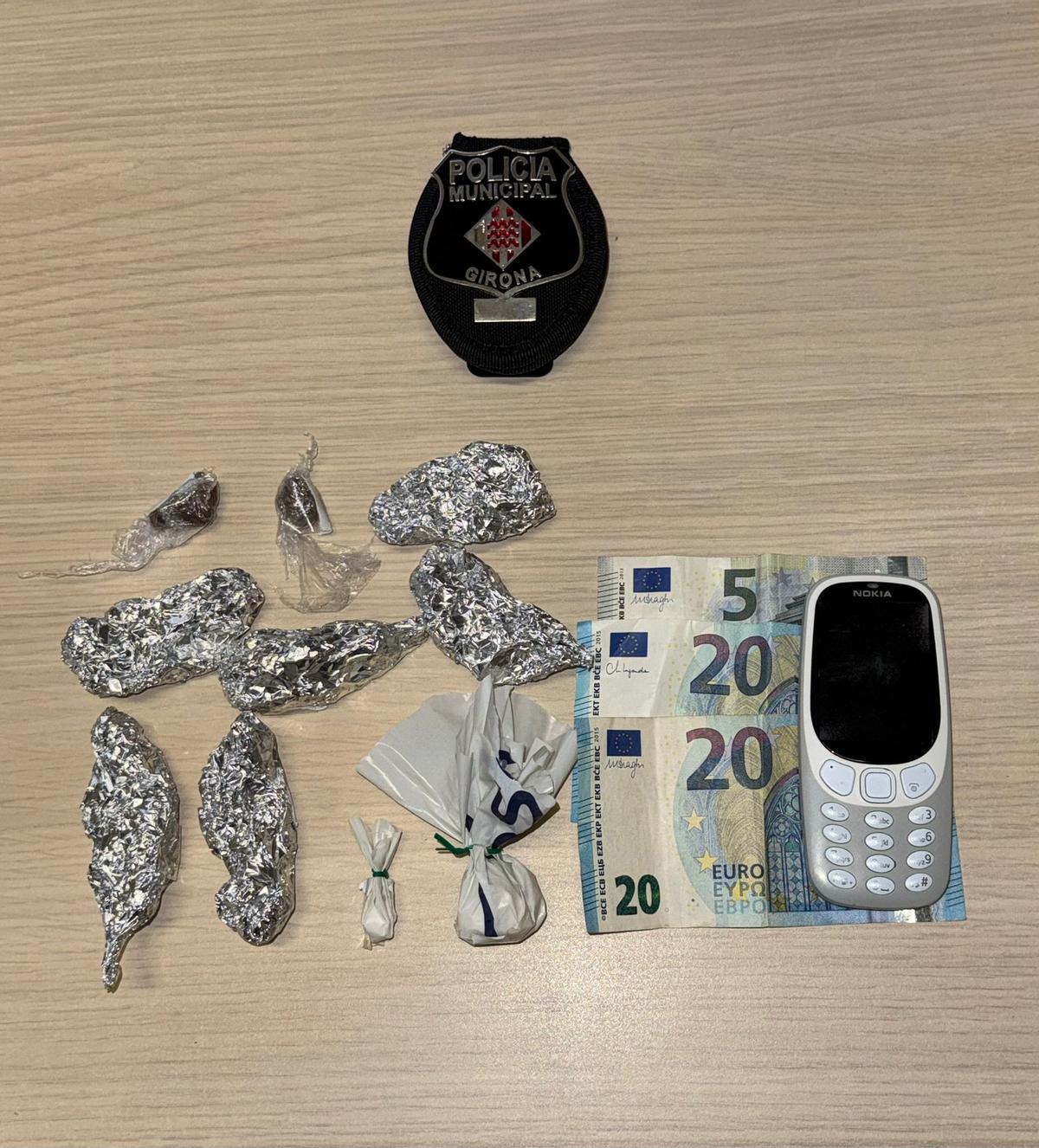 El material comissat a Taialà