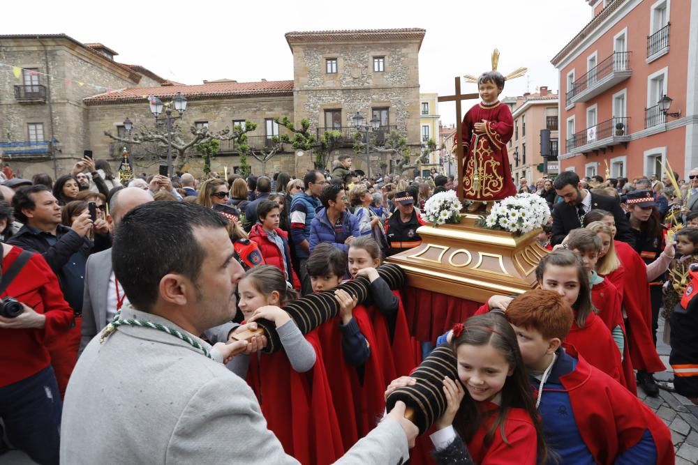 Procesión de la Borriquilla en Gijón