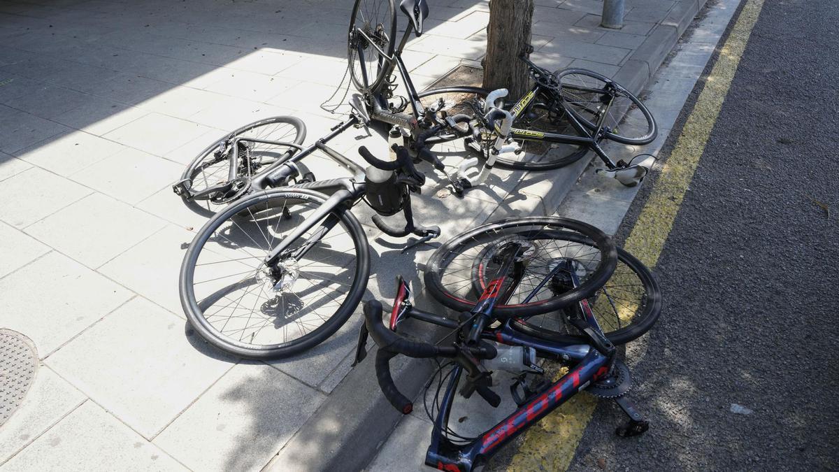 Detenido el conductor acusado del atropello mortal a varios ciclistas en Castellbisbal.