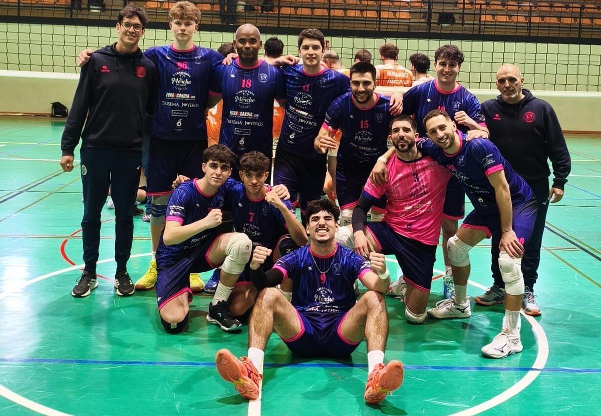 Los chicos del Hotel Borgia CV Gandia ganaron en Teruel