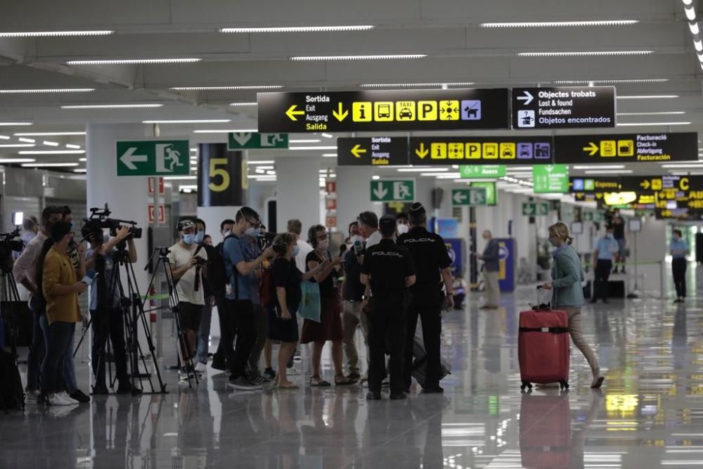 Llegan a Mallorca los primeros turistas alemanes postcoronavirus