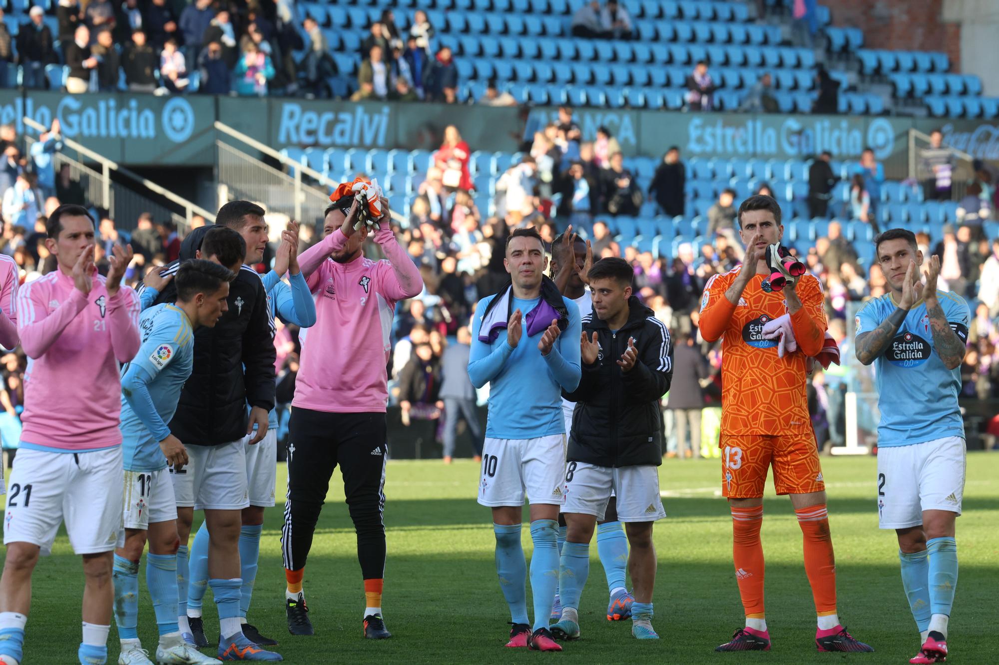 Las mejores imágenes del Celta-Valladolid (3-0)