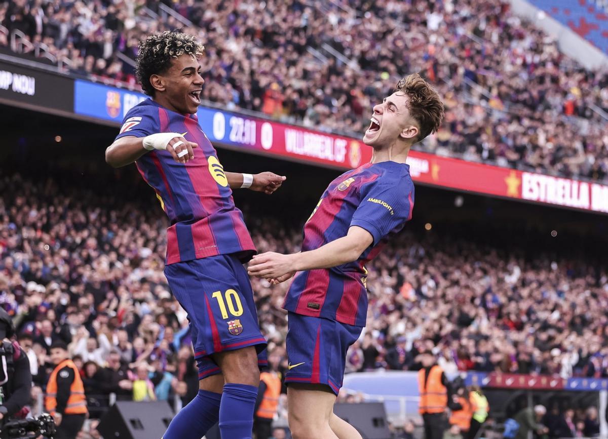 Lamine firma una obra mestra