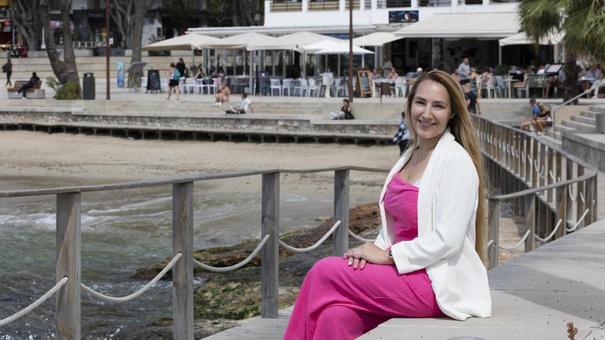 Patricia de las Heras en una imagen de archivo tomada en ses Figueretes