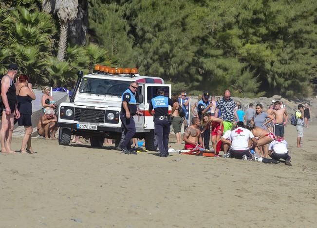 Fallece un bañista finlandés tras ir a salvar ...