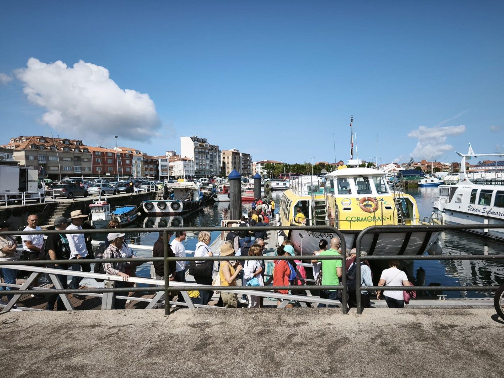 Los viajes impulsados por la mancomunidad se estrenaron con los vecinos de Vilagarcía.