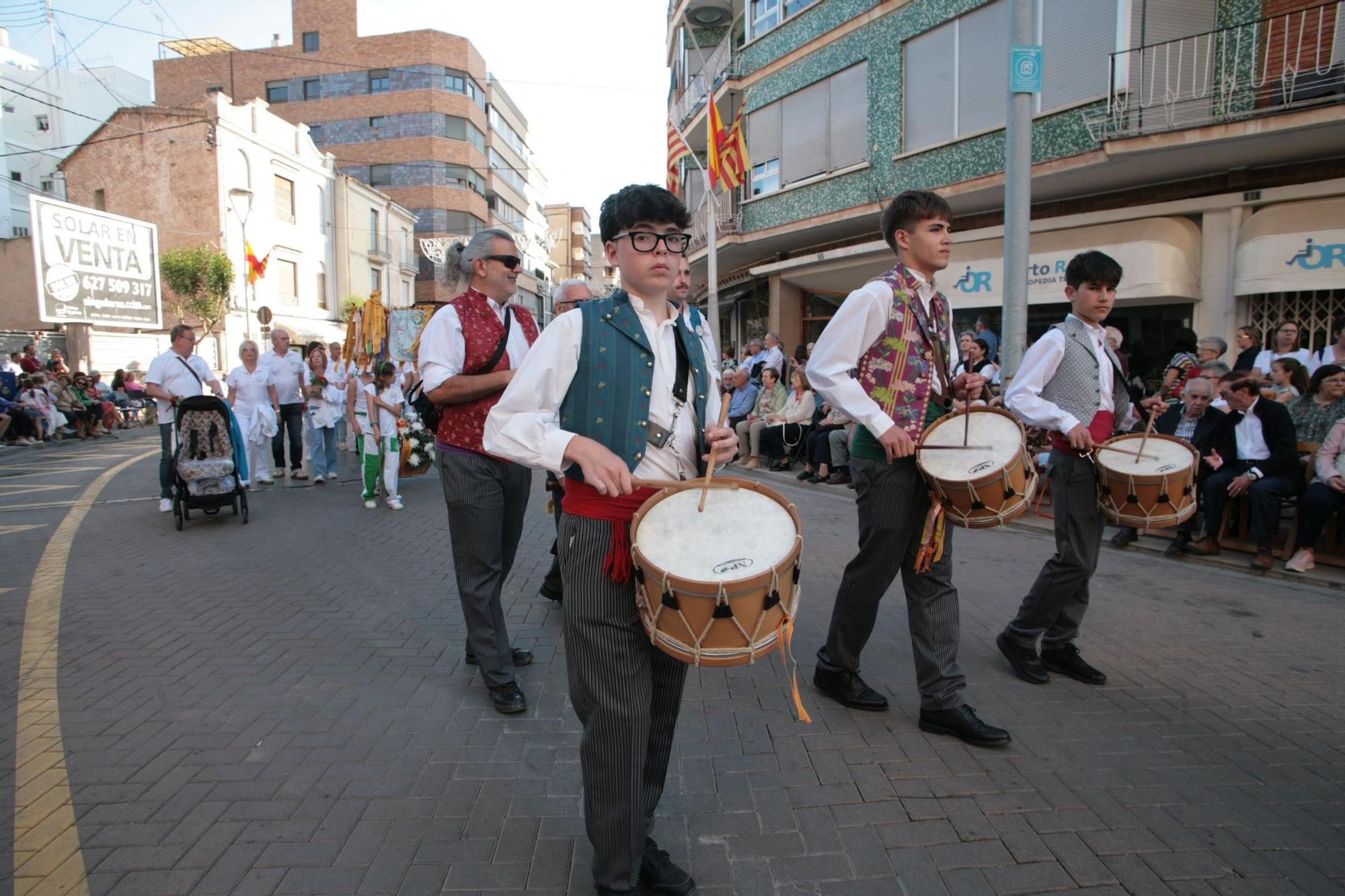 Galeria de fotos de l'ofrena de flors a Sant Pasqual en Vila-real