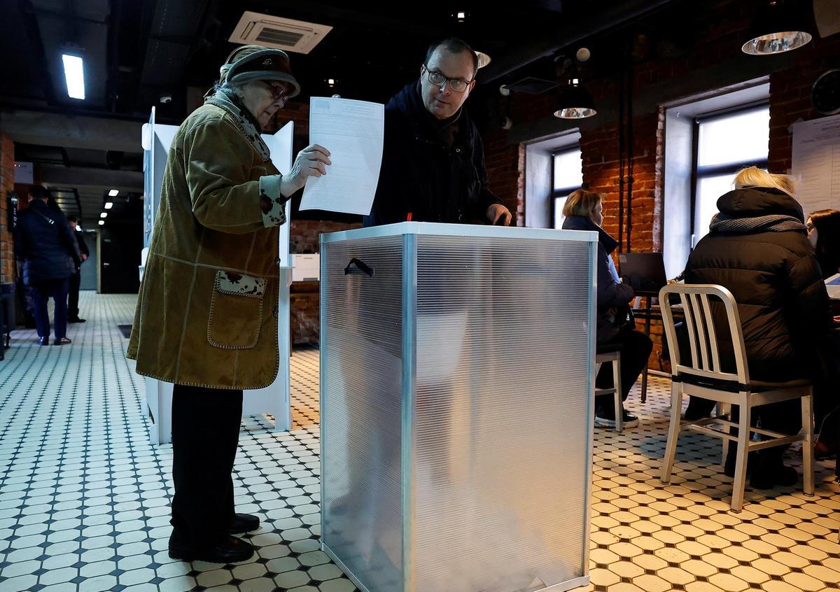 Primera jornada electoral de las elecciones presidenciales rusas