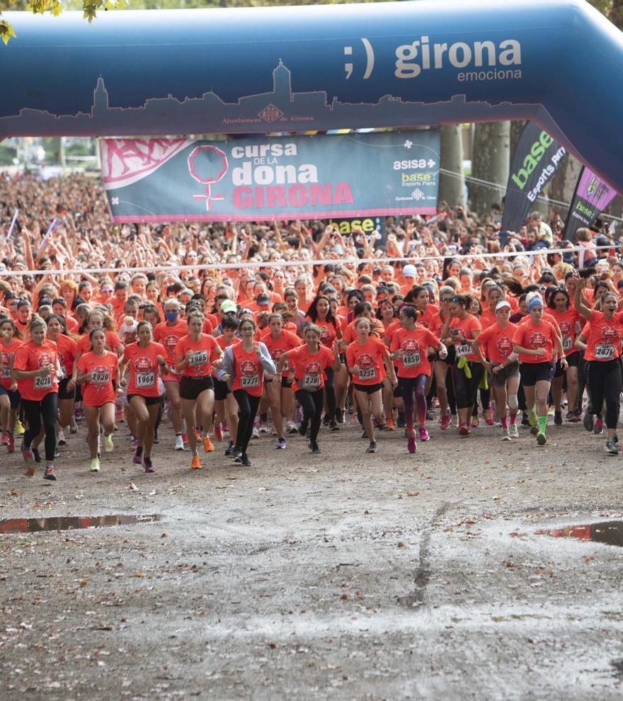 Girona es prepara per acollir la desena edició de la Cursa de la Dona