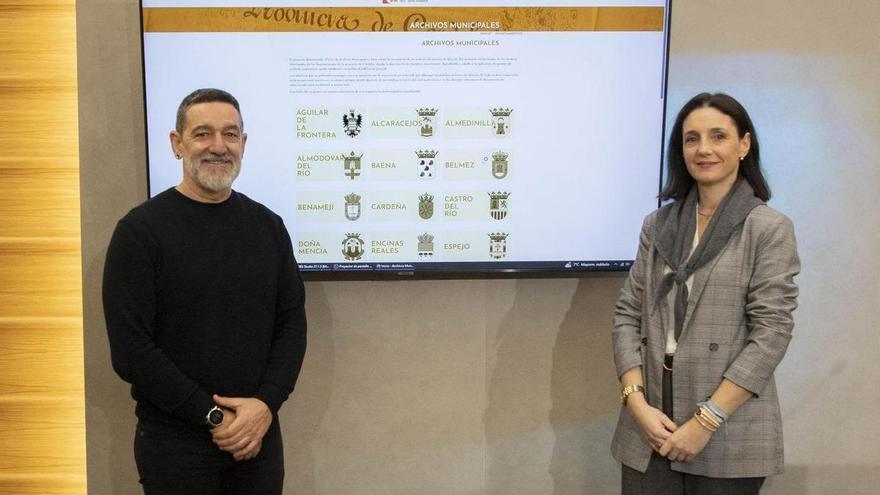 La Diputación de Córdoba digitaliza 10.000 documentos históricos de 36 municipios en el nuevo portal de archivos locales