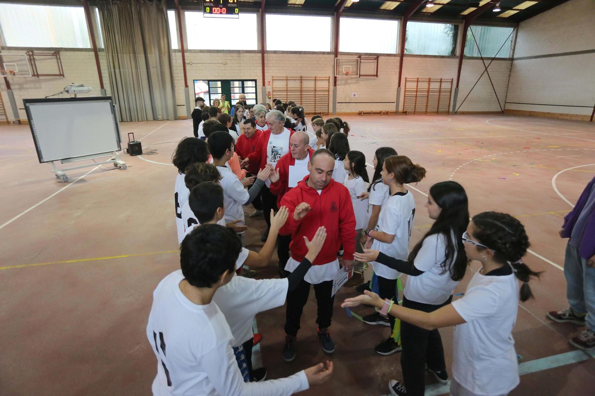 Campeonato de fútbol inclusivo en el colegio de Santa Cruz