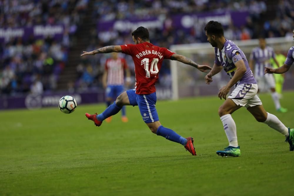 El Valladolid - Sporting, en imágenes