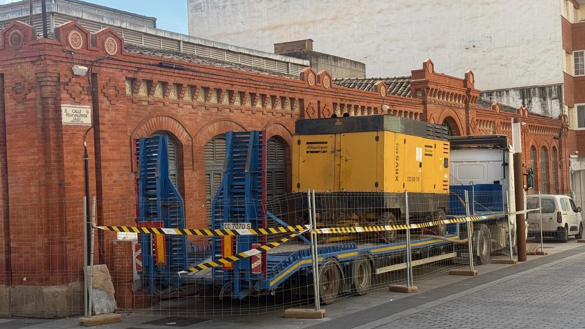 Las obras para transformar el histórico inmueble toman impulso.