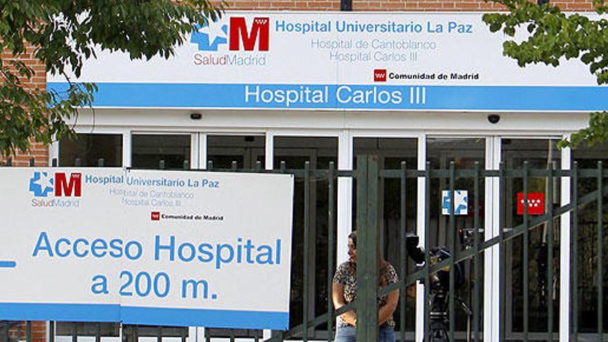 El Hospital La Paz, donde ha estado ingresada la enfermera.