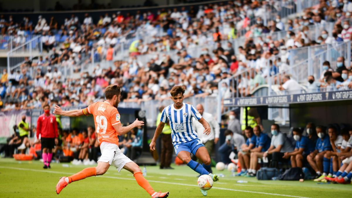 Las imágenes del Málaga CF - Fuenlabrada