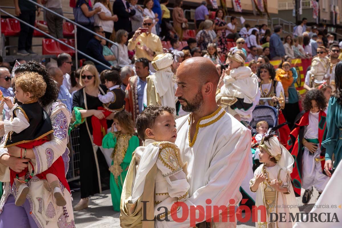 Desfile infantil del Bando Moro en las Fiestas de Caravaca