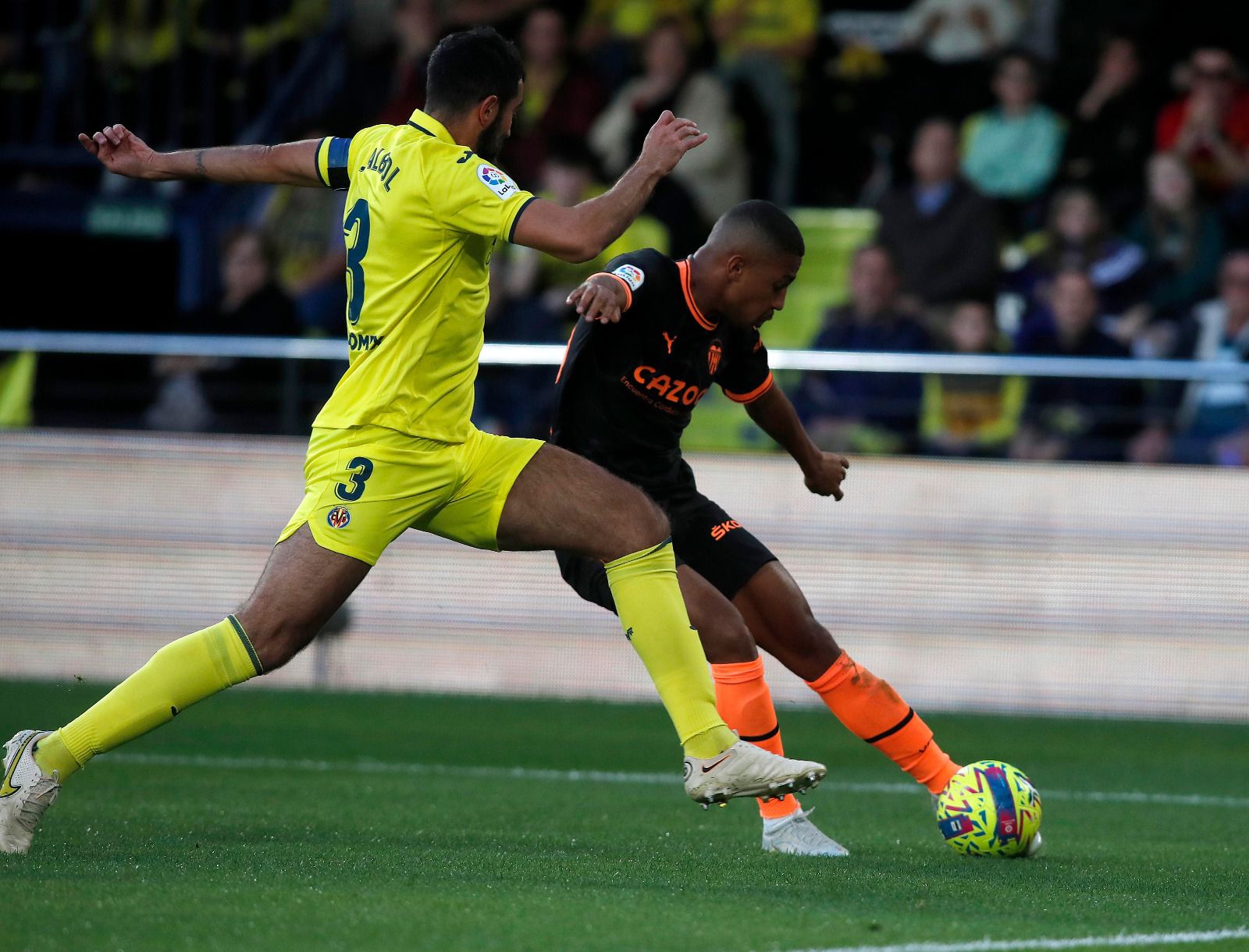 El Villareal-Valencia CF, en imágenes