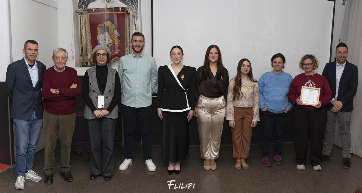 Representantes premiados del Museu Comarcal de l'Horta Sud.