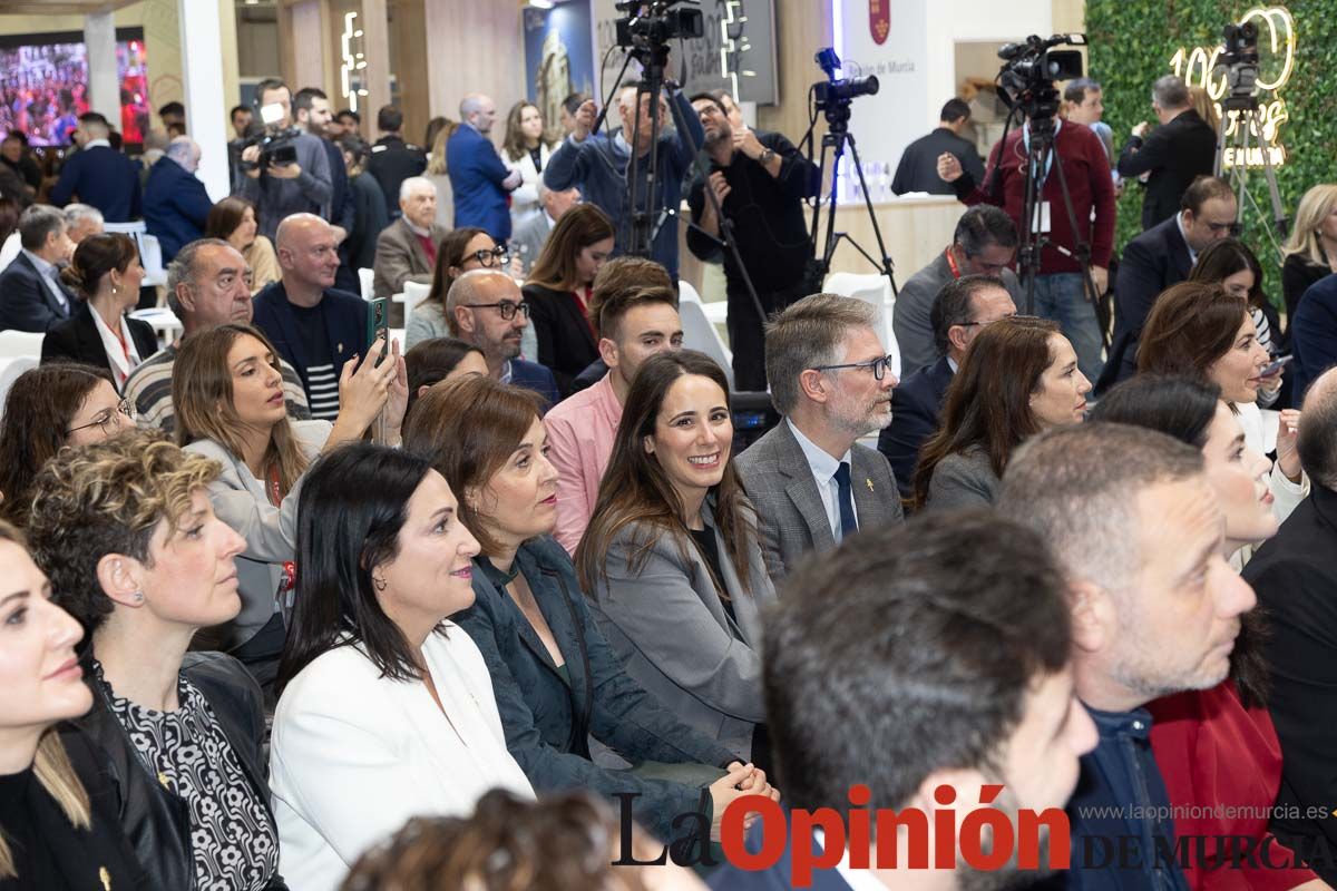 Así ha sido el primer día en el stand de la Región de Murcia en la Feria de Fitur