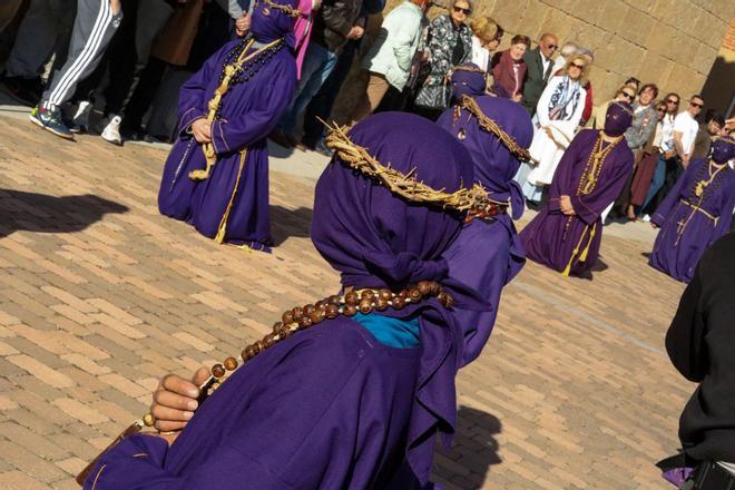 GALERÍA | Procesión de la Pasión en el Jueves Santo de Fuentesaúco