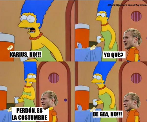 Los memes de la cantada de De Gea