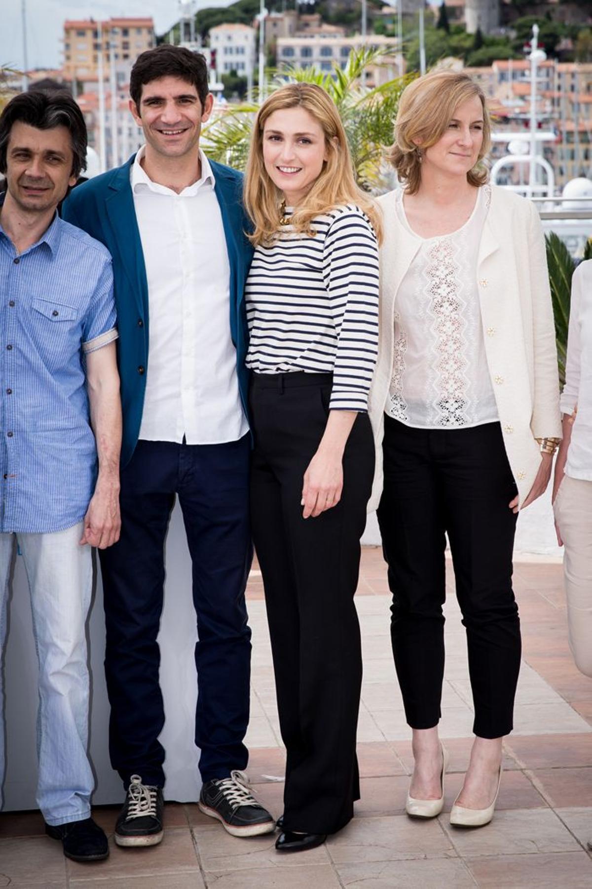 El look de Julie Gayet para el día en Cannes 2015