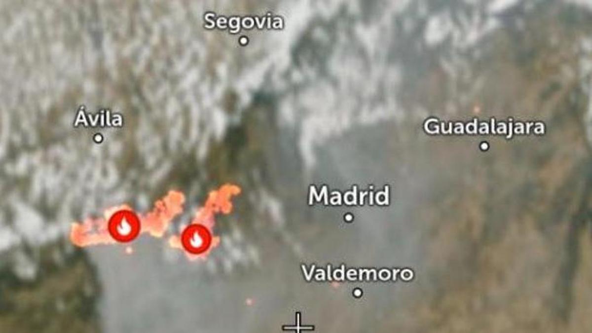 Consulta En Tiempo Real El Mapa De Incendios En Madrid Focos Activos Y 