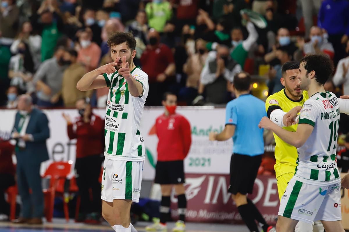 Las imágenes de la victoria del Córdoba Futsal ante el Burela