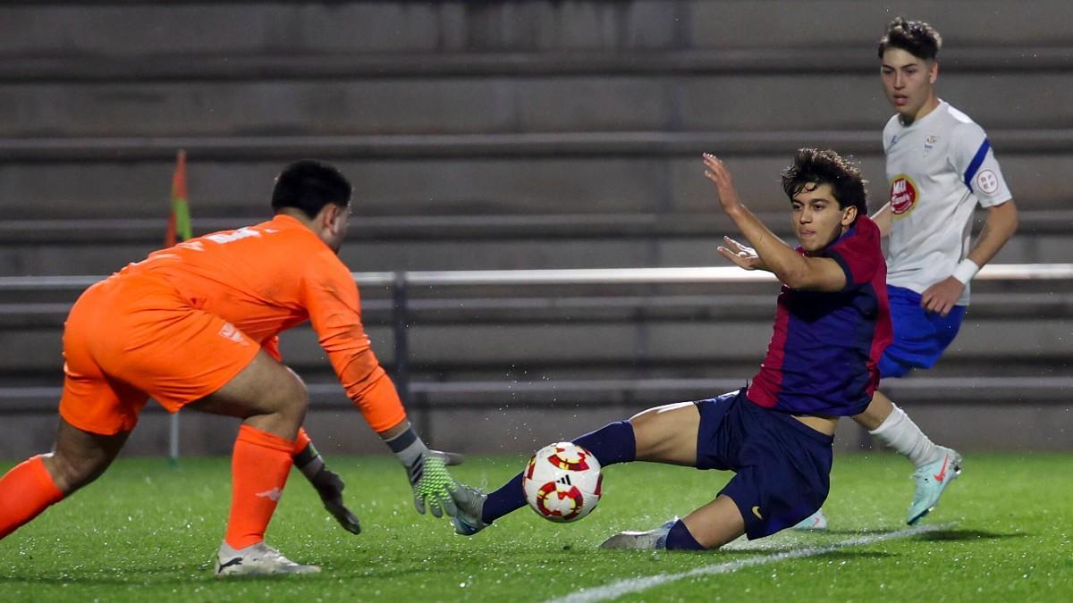 Adri Guerrero es uno de los jugadores más en forma del Juvenil B
