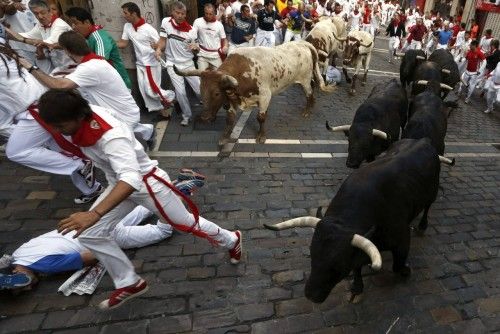 Los toros de Victoriano del Río ha protagonizado la carrera más rápida.