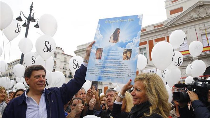 La familia Quer encabeza una marcha por la prisión permanente