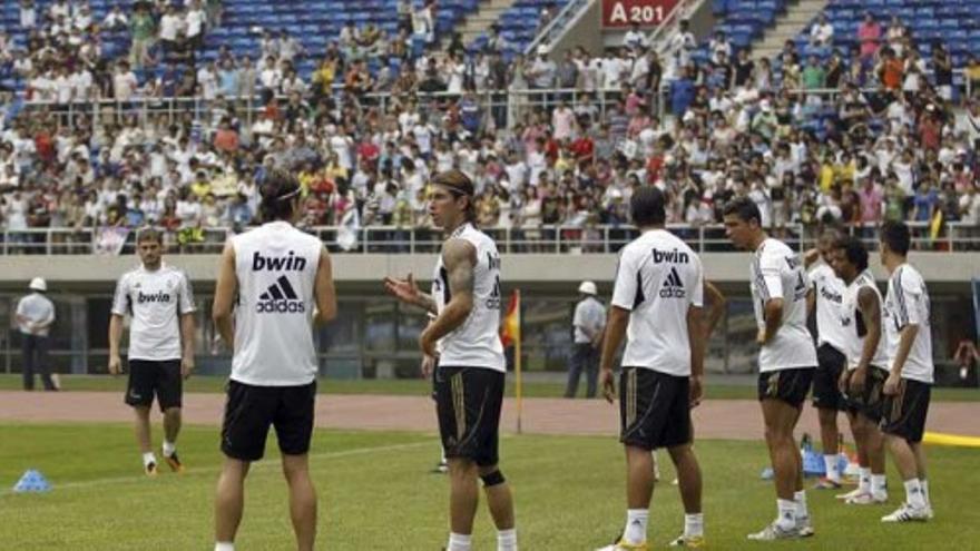 El Real Madrid disfruta y hace distrutar en China