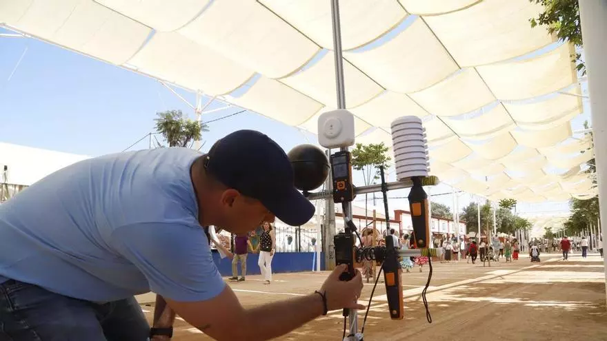 La UCO estudia los efectos del calor en la Feria