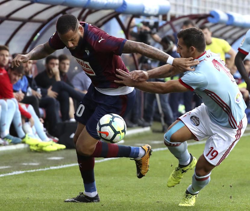 Las fotografías del partido entre el Celta y el Eibar.