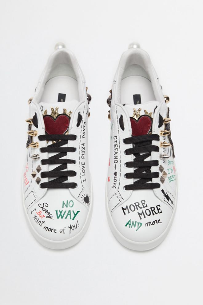 Zapatillas joya: de D&G