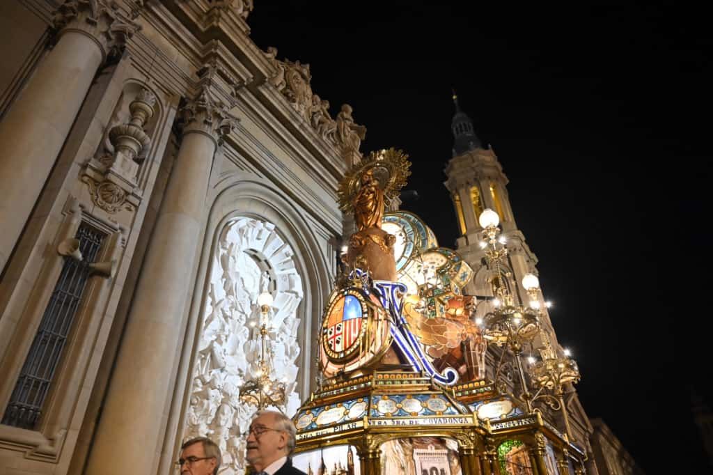 El Rosario de Cristal, uno de los momentos más emocionantes de las Fiestas del Pilar