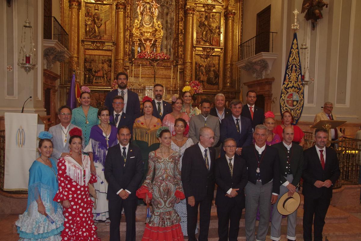Romería al Santuario de la Virgen de la Victoria en la Feria de Málaga de 2024