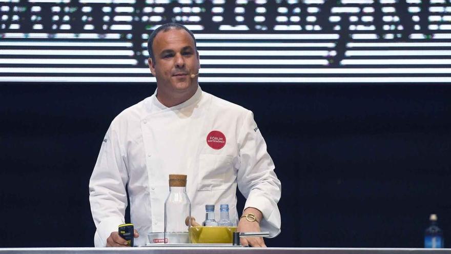 Ángel León, con dos Estrellas Michelin, en el Fórum Gastronómico de A Coruña